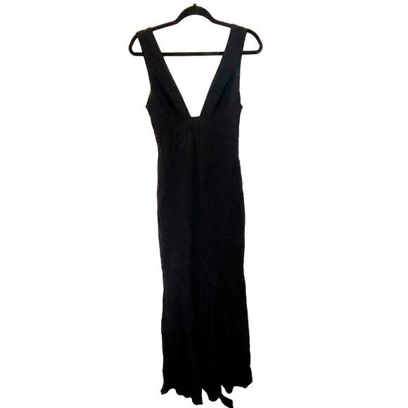 Nicole Miller Collection Plunge gown Black size 2 - Picture 1 of 4